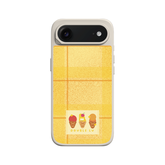little yellow monster dessert fabric labels