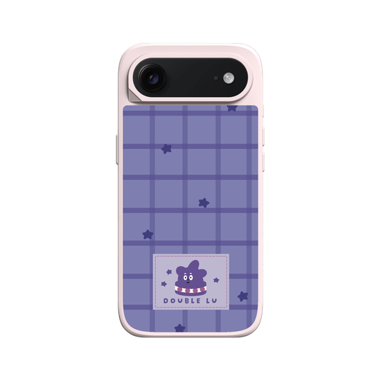little purple monster dessert fabric labels