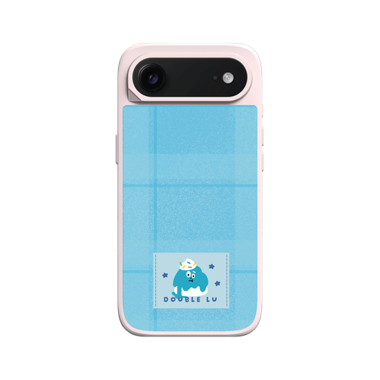 little blue monster dessert fabric labels