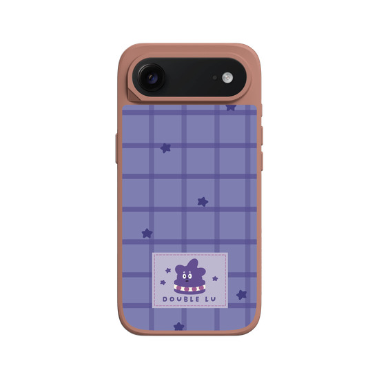little purple monster dessert fabric labels