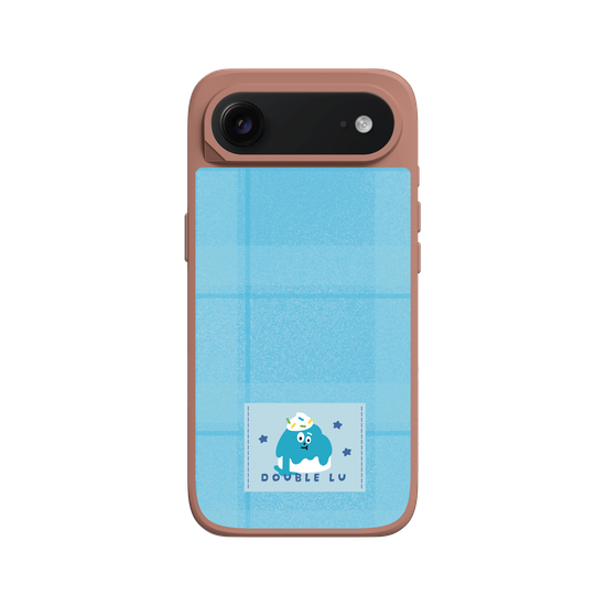 little blue monster dessert fabric labels