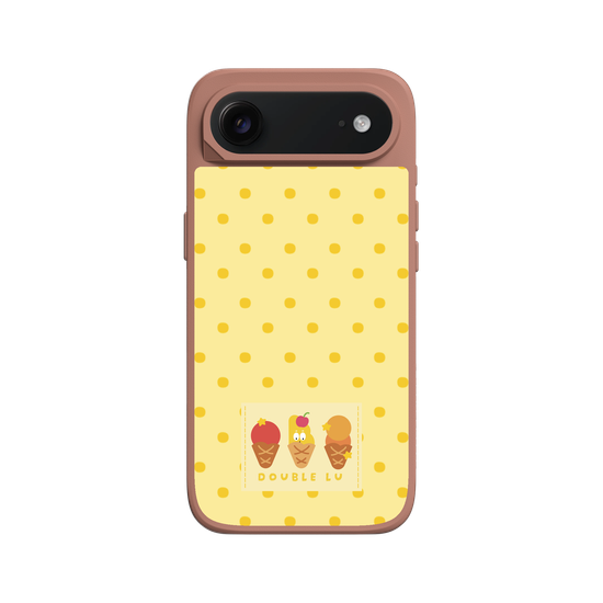 little yellow monster dessert fabric labels