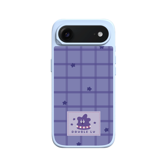 little purple monster dessert fabric labels