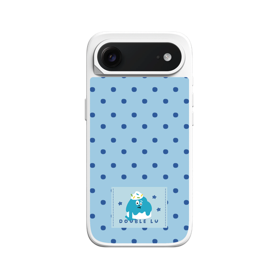 little blue monster dessert fabric labels