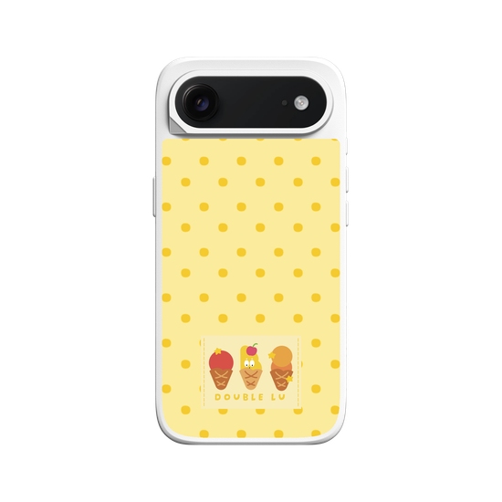 little yellow monster dessert fabric labels