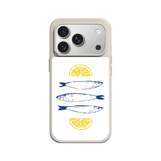 Whimsical Sardines & Lemon Slices