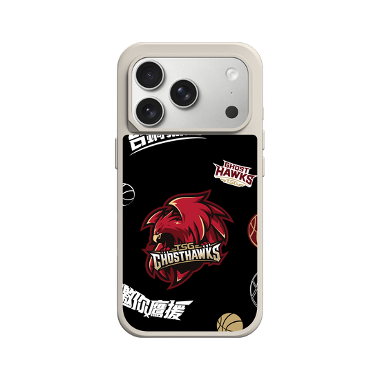 All-Over GHOSTHAWKS Logo – Black