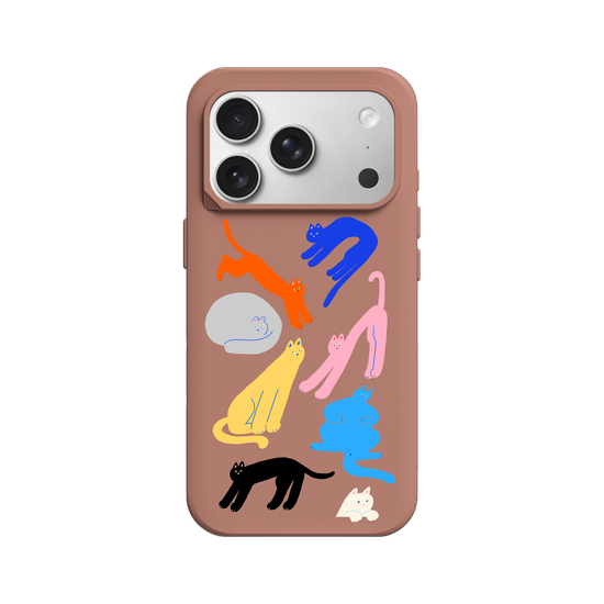 colorful cats