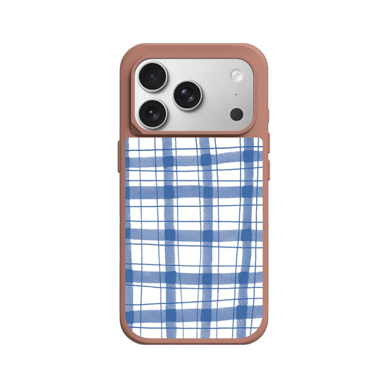 Wonky Gingham  – Blue Cottagecore Vibes
