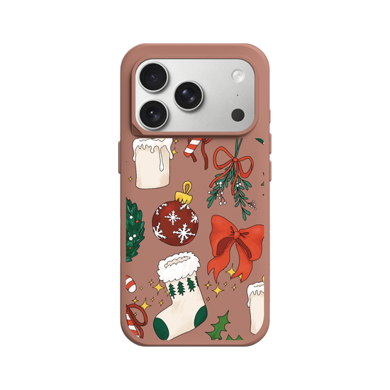 Clear Cozy Christmas Aesthetic – Festive Holiday Case