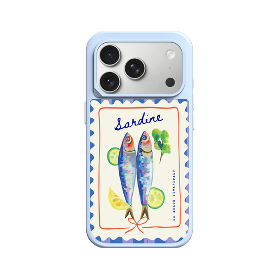 Vintage Sardine Stamp