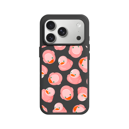 Pink rubber ducks