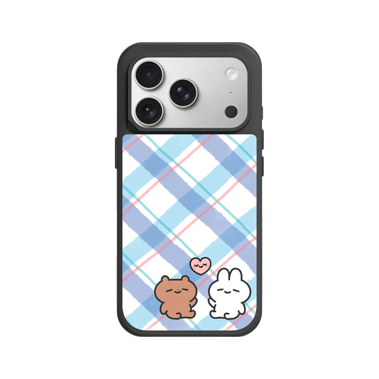 bear and bunny blue love
