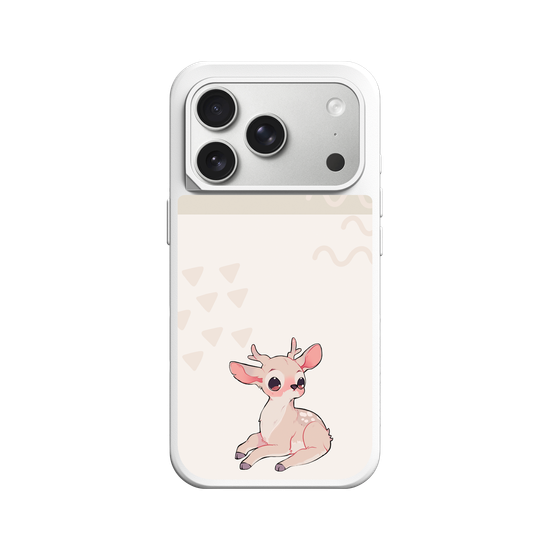 Cute Deer Plain beige BG