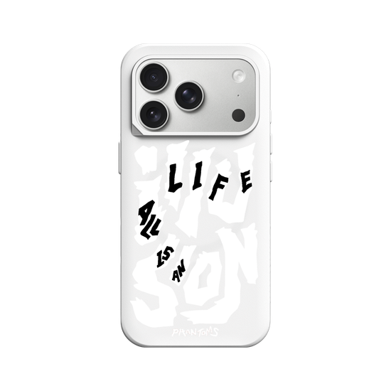 All life is an illusion - White