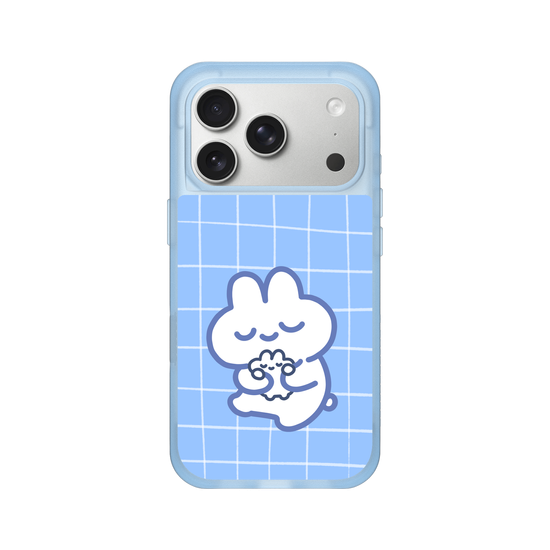 bunny and mini bunny - blue