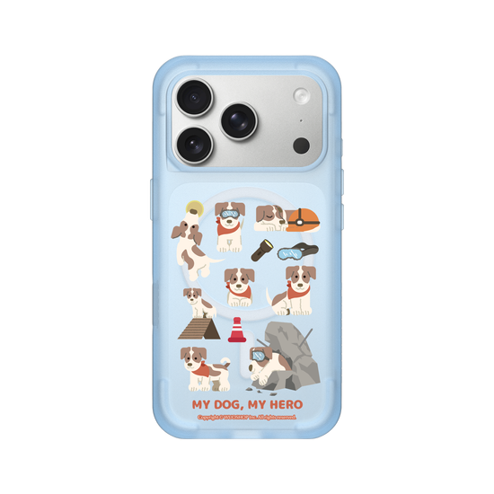 My dog, My hero-Search and Rescue Dog: Jack Russell Terrier(Clear)