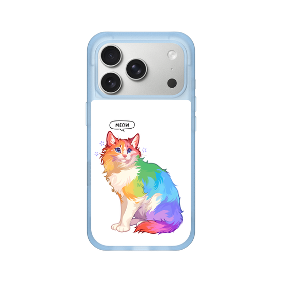 Rainbow Cat Meow