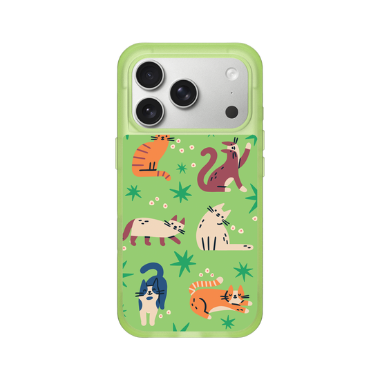 Cats on Green