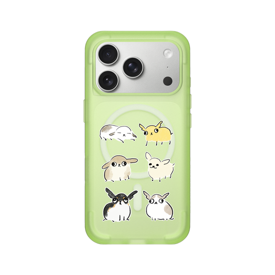 A layout incorporating Chihuahua-themed stickers.