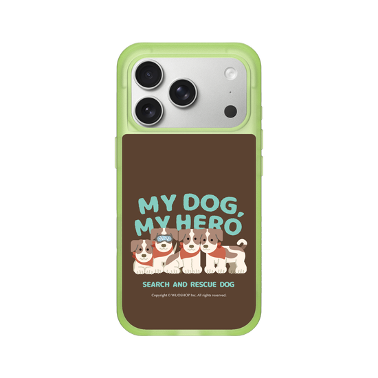 My dog, My hero-Search and Rescue Dog: Jack Russell Terrier(Color)