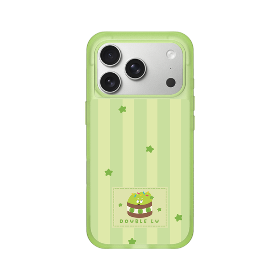 little green monster dessert fabric labels