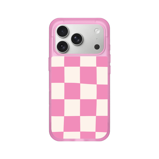 pink check