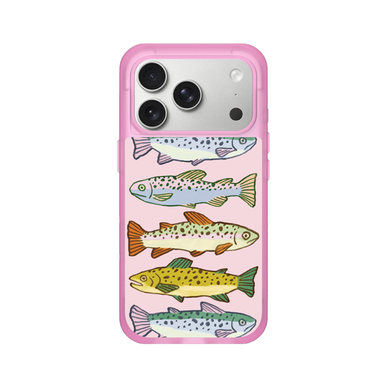 Cute Fish on Pink – Playful Phone Case for Fish Lovers