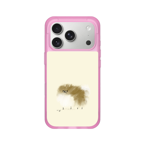 A feisty Pomeranian