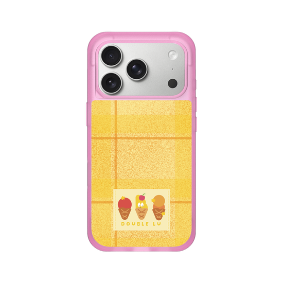 little yellow monster dessert fabric labels