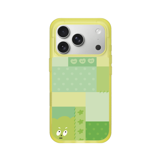 patchwork of little green monster