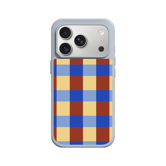 Blue & yellow gingham