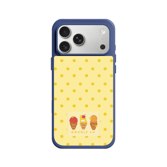 little yellow monster dessert fabric labels