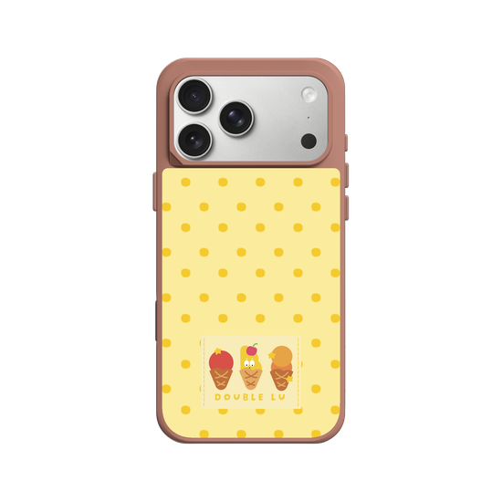 little yellow monster dessert fabric labels