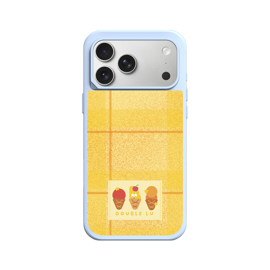 little yellow monster dessert fabric labels
