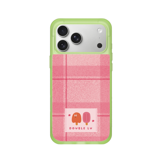 little red monster dessert fabric labels
