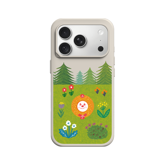 Doughnut in forest