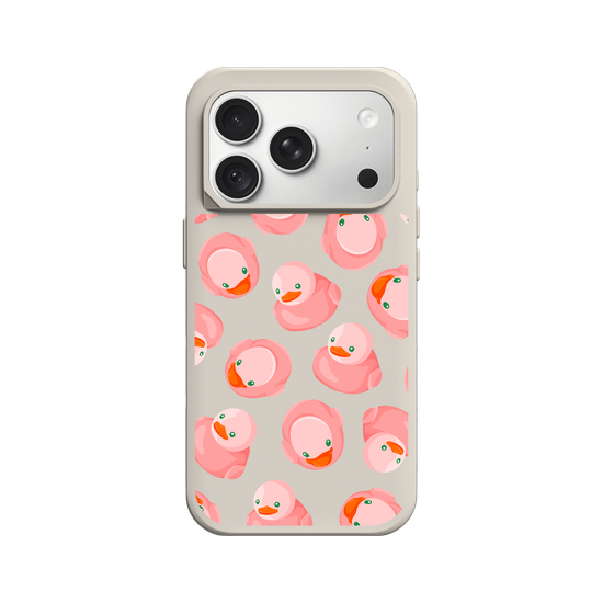 Pink rubber ducks