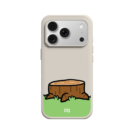 stacked on stump