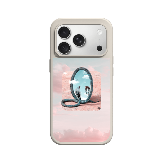 Spiritual Journey – Sticker & Cloudy Sky