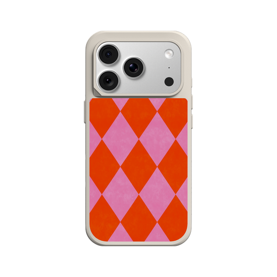 Losange Grid - Pink