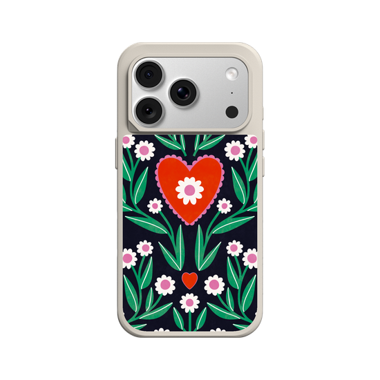 Flower Grid Wallpaper