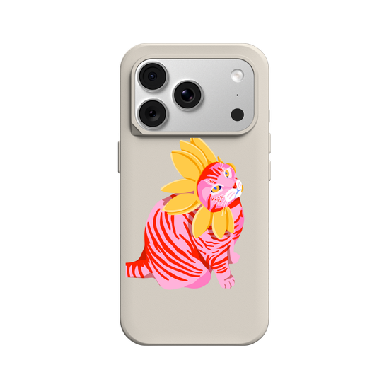 flower cat red and pink