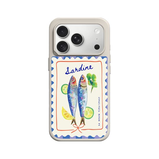 Vintage Sardine Stamp