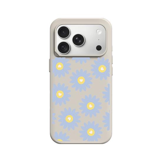 Flower and Love - Blue