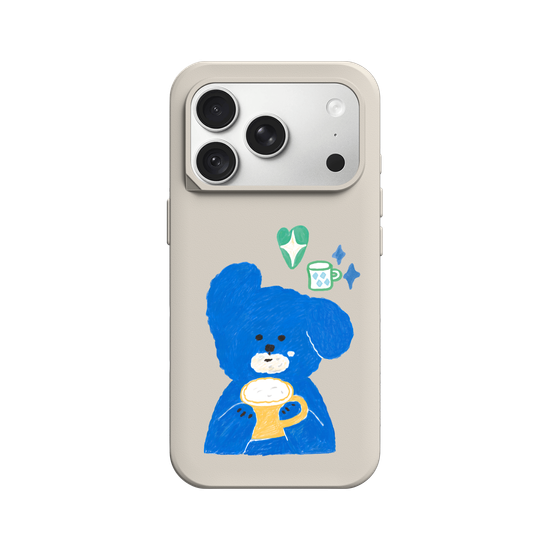 Blue Puppy's Milk Time