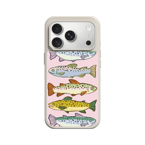 Cute Fish on Pink – Playful Phone Case for Fish Lovers