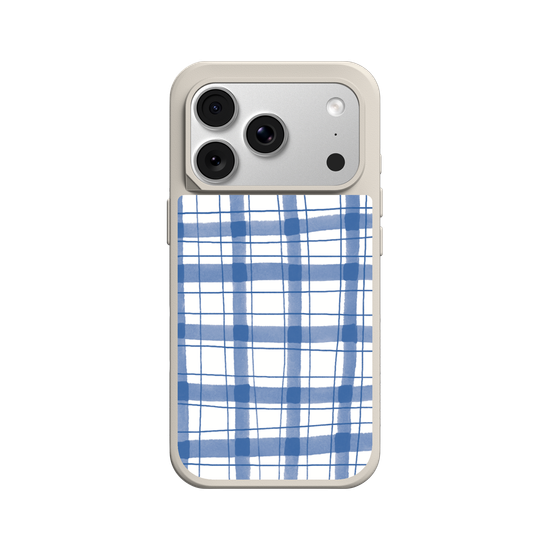 Wonky Gingham  – Blue Cottagecore Vibes