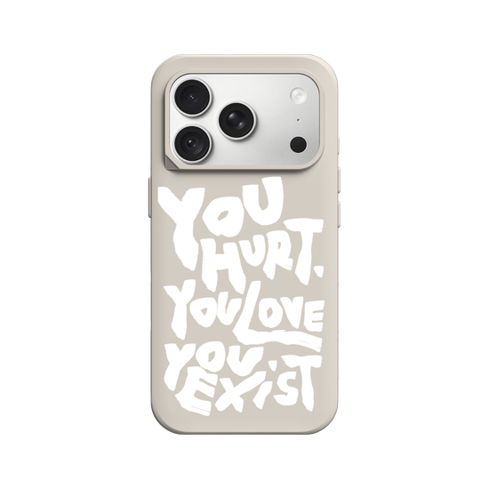 HURT. LOVE. EXIST. (White)