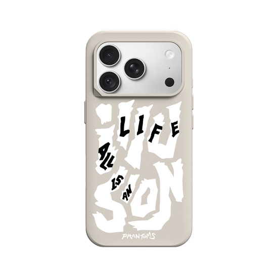 All life is an illusion - White